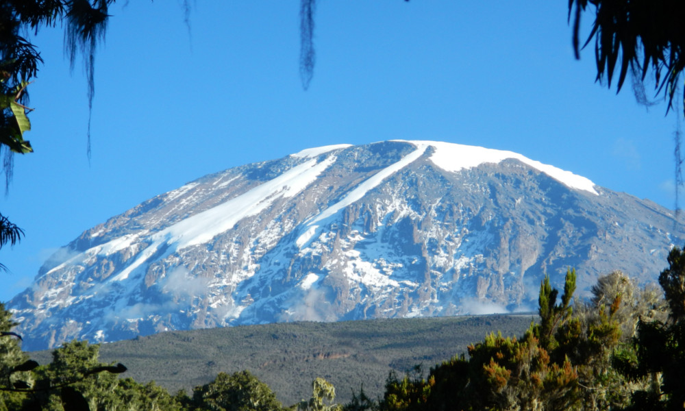 View of Kilimanjaro from Moshi