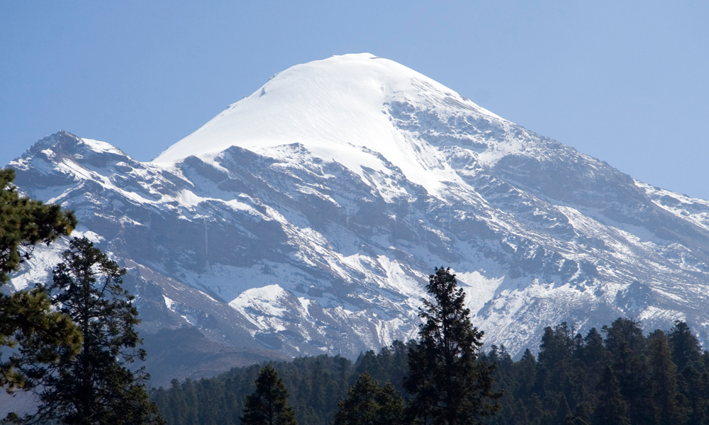 Pico de Orizaba from Tlachichuca